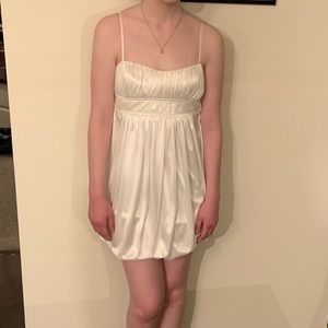 ❌SOLD❌ Cream/white homecoming dress